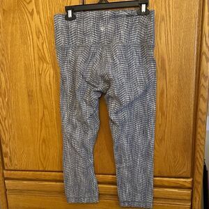 Lululemon wunder under cropped leggings